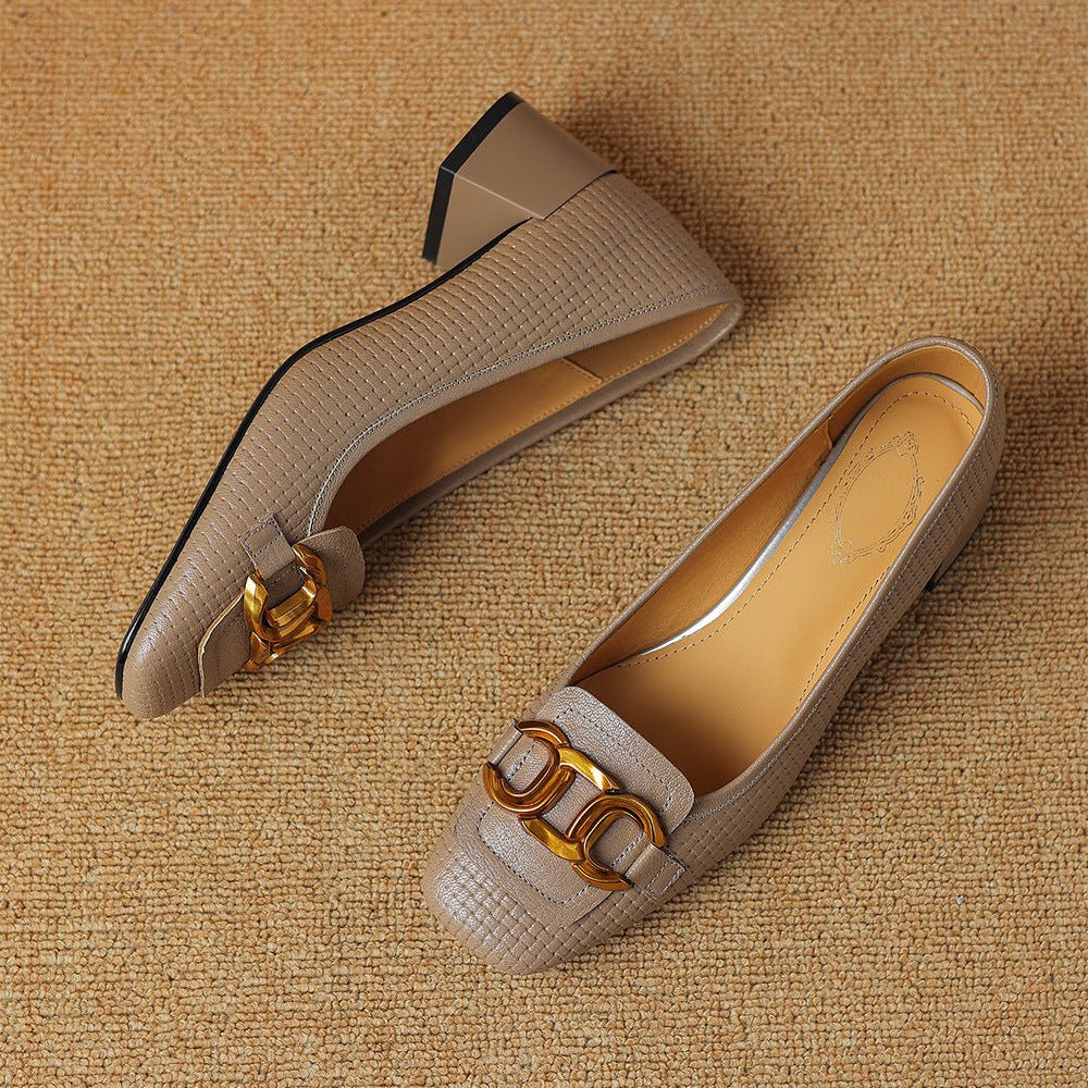 Soho Block Heel Pumps - My Store