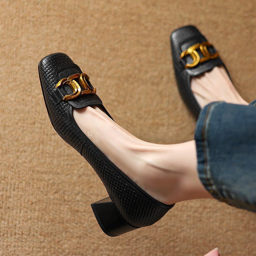 Soho Block Heel Pumps - My Store