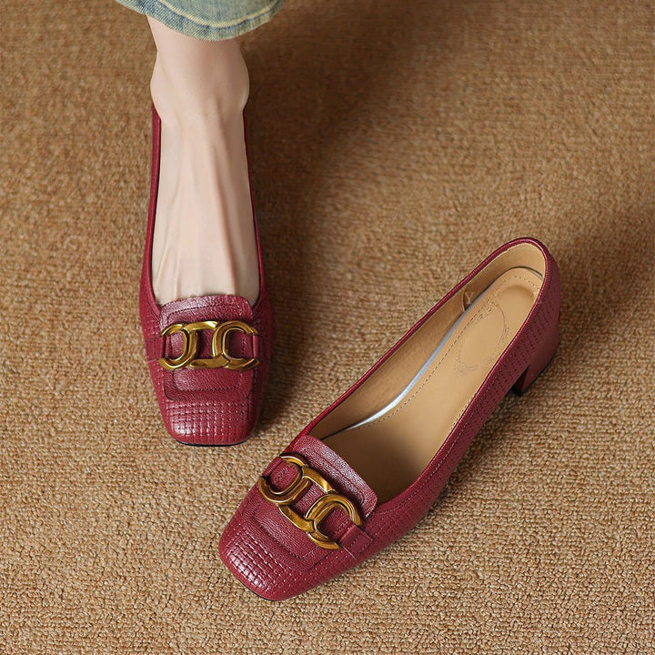 Soho Block Heel Pumps - My Store