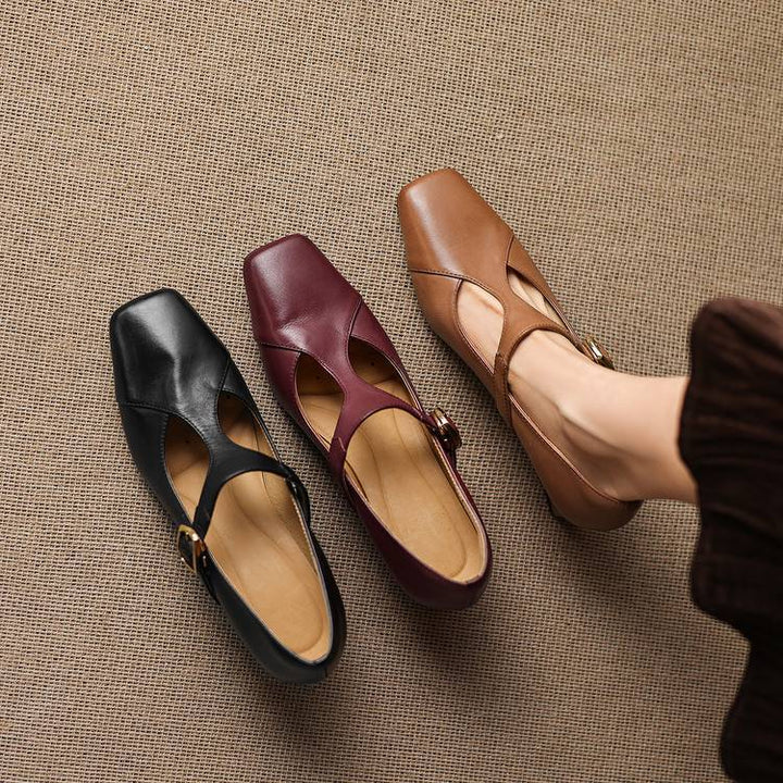 Veyla Square-Toe Heels - My Store